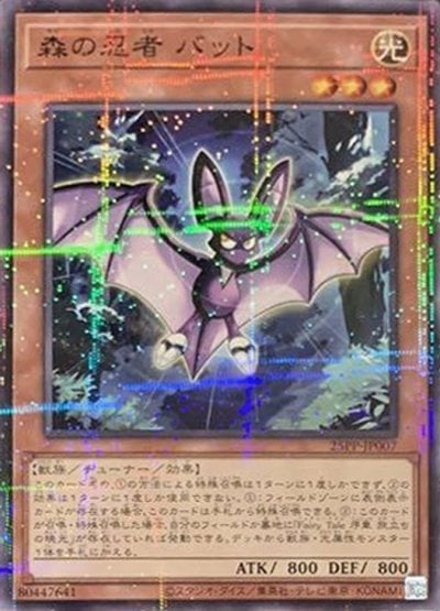森の忍者 バット