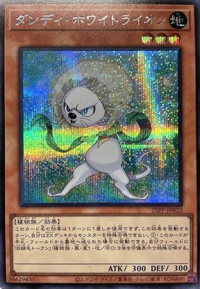 ダンディ・ホワイトライオン