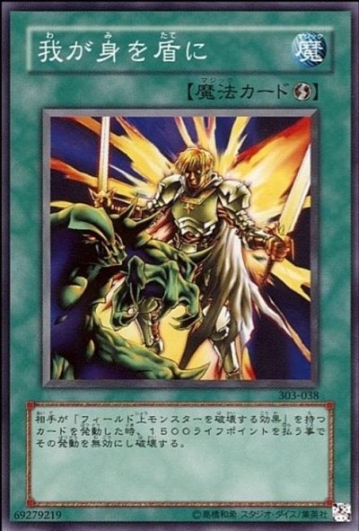 我が身を盾に