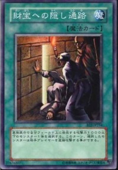 財宝への隠し通路