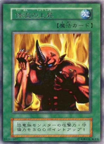 体温の上昇
