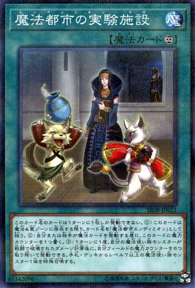 魔法都市の実験施設