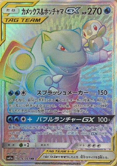 カメックス&ポッチャマGX